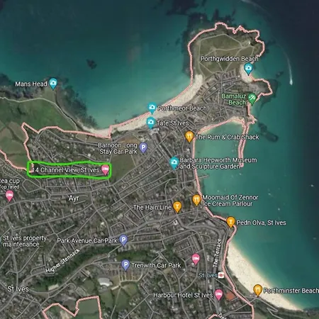 Porthmeor 150 M Parking 2-3 Cars